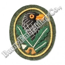 German World War II Hands Embroidered Badges